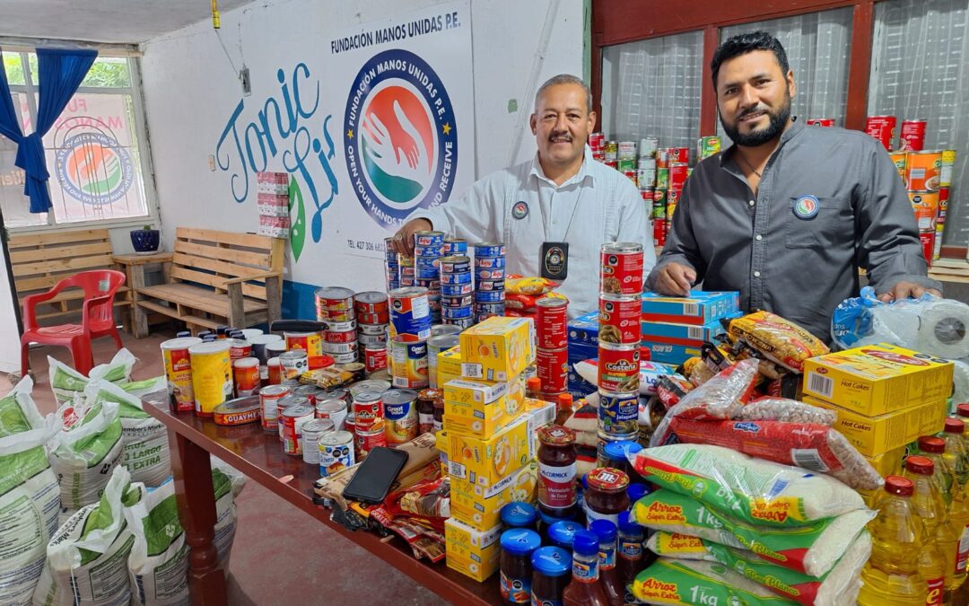 DONACIONES FUNDACIONES MANOS UNIDAS P.E